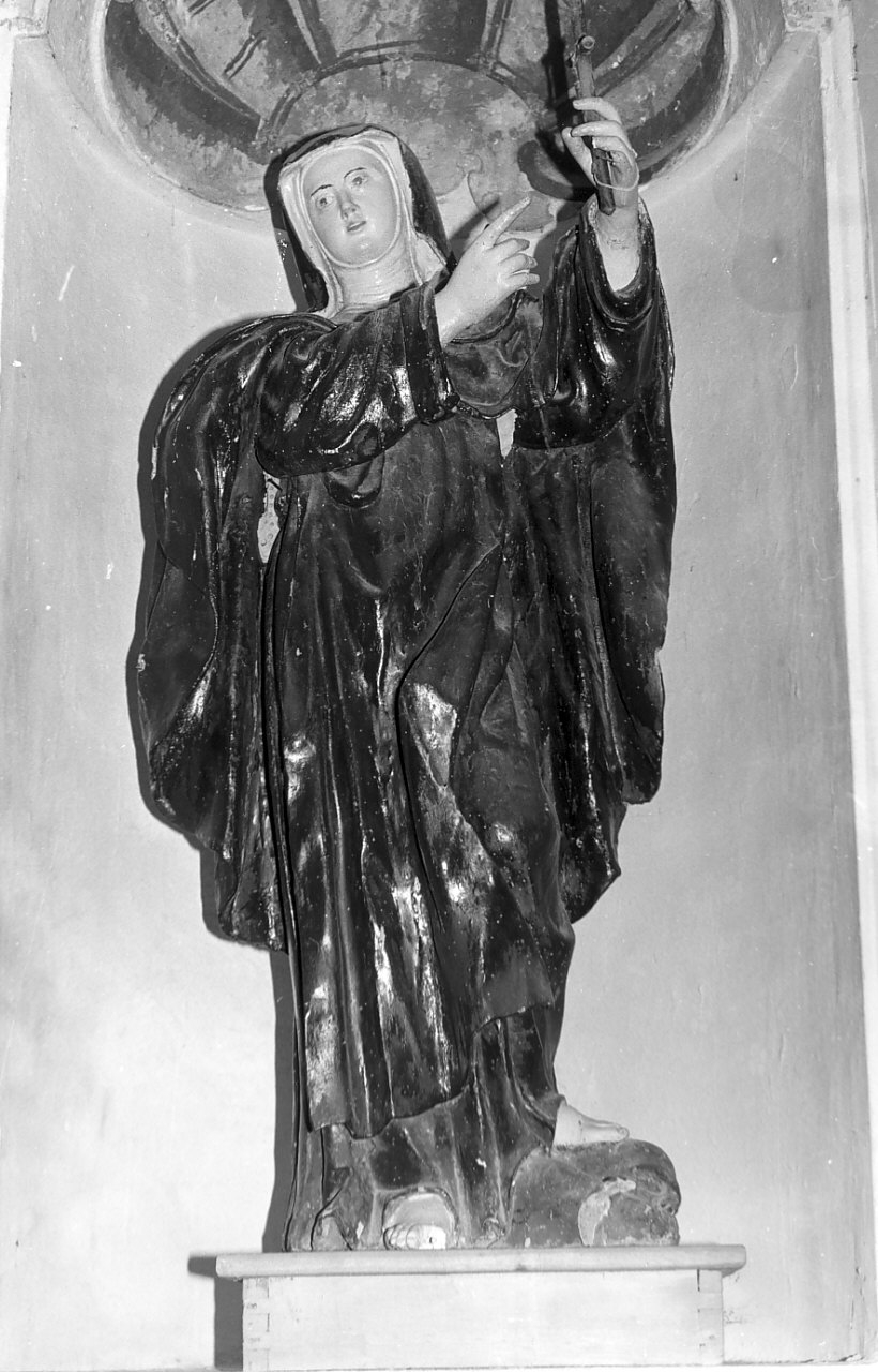 Santa Rosa da Lima (statua, opera isolata) - bottega Italia meridionale (sec. XVIII)