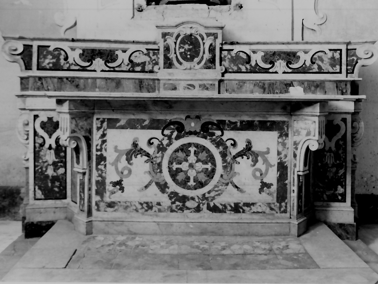 altare, opera isolata - bottega calabrese (sec. XVIII)