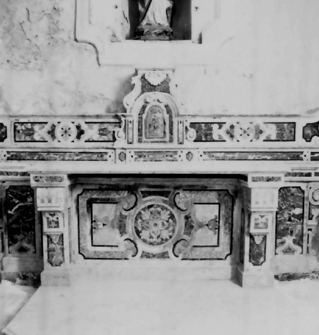 altare, opera isolata - bottega Italia meridionale (sec. XVIII)