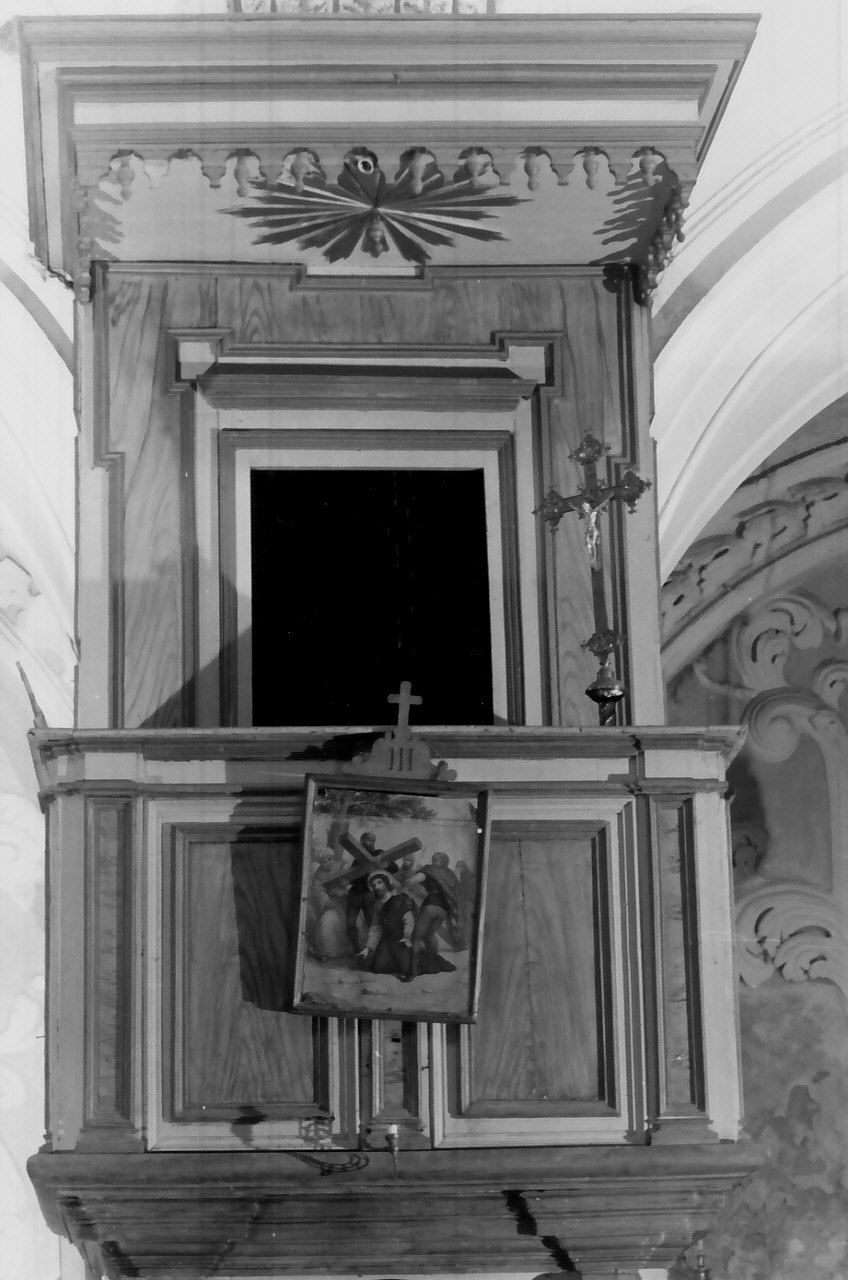 pulpito, opera isolata - bottega calabrese (sec. XIX)