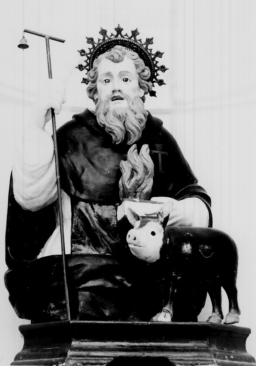 Sant'Antonio Abate (busto, opera isolata) - bottega Italia meridionale (sec. XVIII)