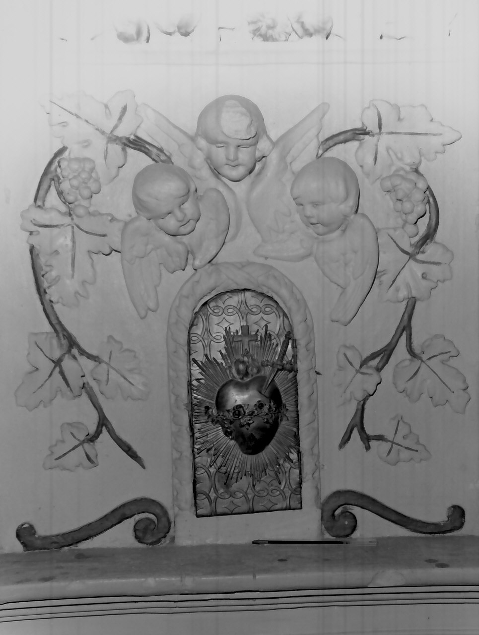 sportello di tabernacolo, serie - bottega calabrese (fine sec. XIX)