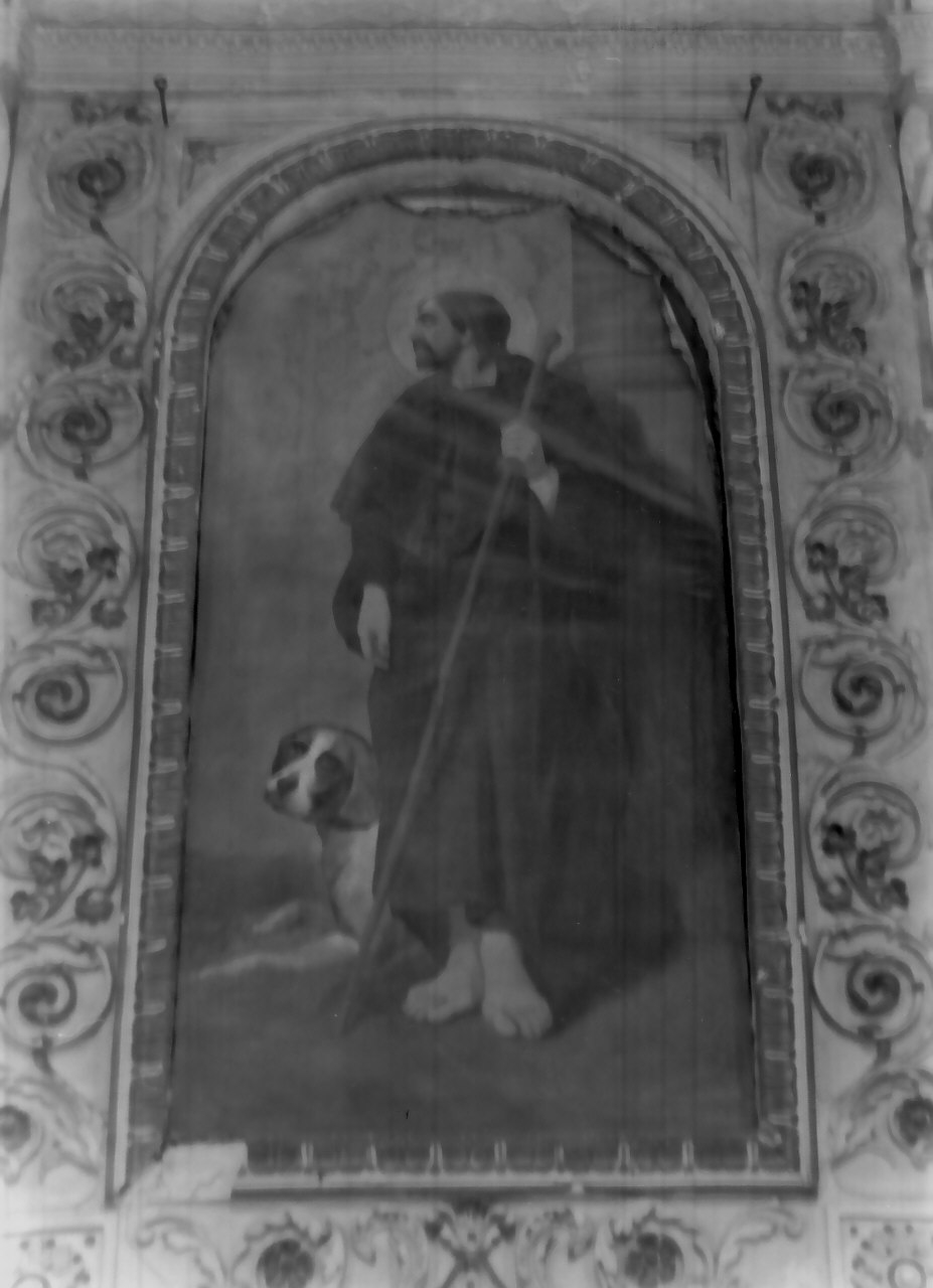 San Rocco (dipinto, opera isolata) - ambito Italia meridionale (fine sec. XIX)