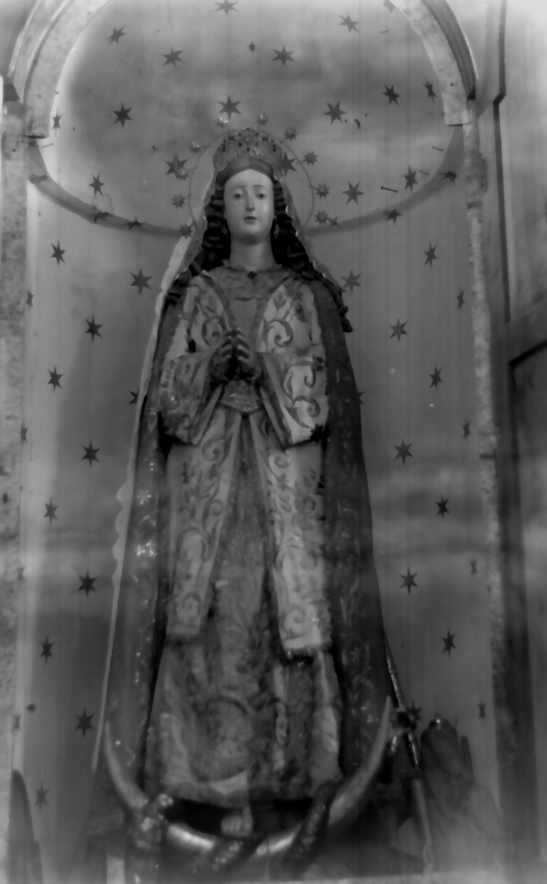 Madonna Immacolata (manichino, opera isolata) - bottega Italia meridionale (prima metà sec. XIX)