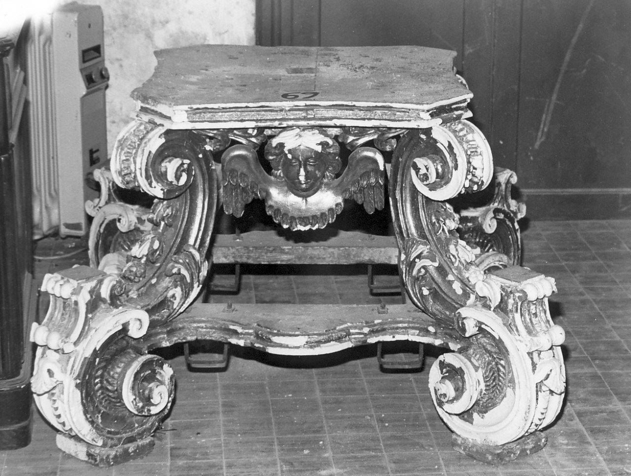 base processionale, opera isolata - bottega calabrese (fine sec. XVIII)