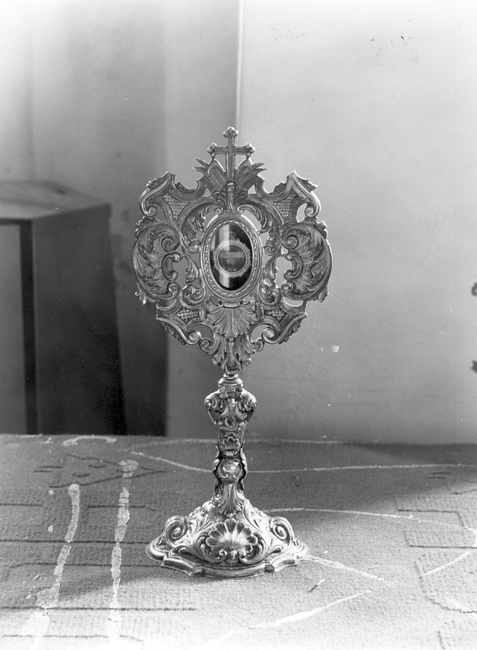 reliquiario, opera isolata - bottega Italia meridionale (fine/inizio secc. XIX/ XX)