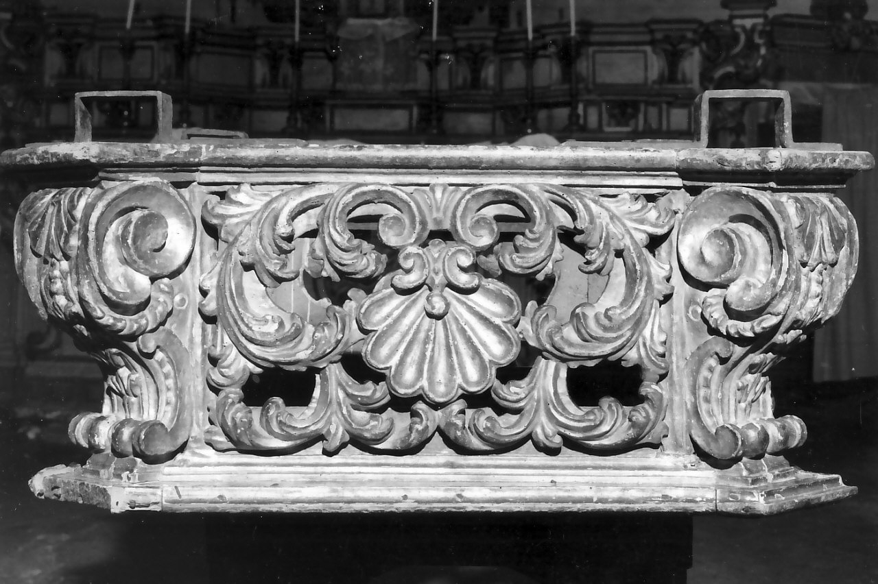 piedistallo di statua, opera isolata - bottega calabrese (metà sec. XVIII)