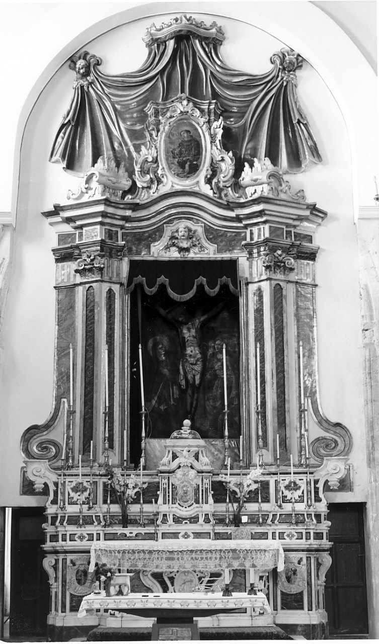 altare, insieme - bottega calabrese (sec. XVIII)