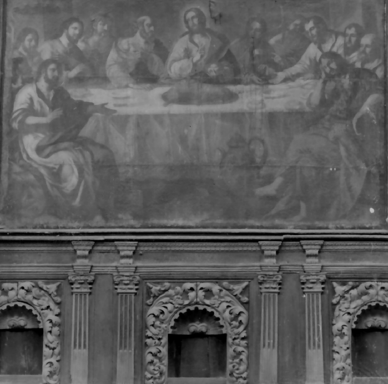 ultima cena (dipinto) - ambito Italia meridionale (sec. XVIII)