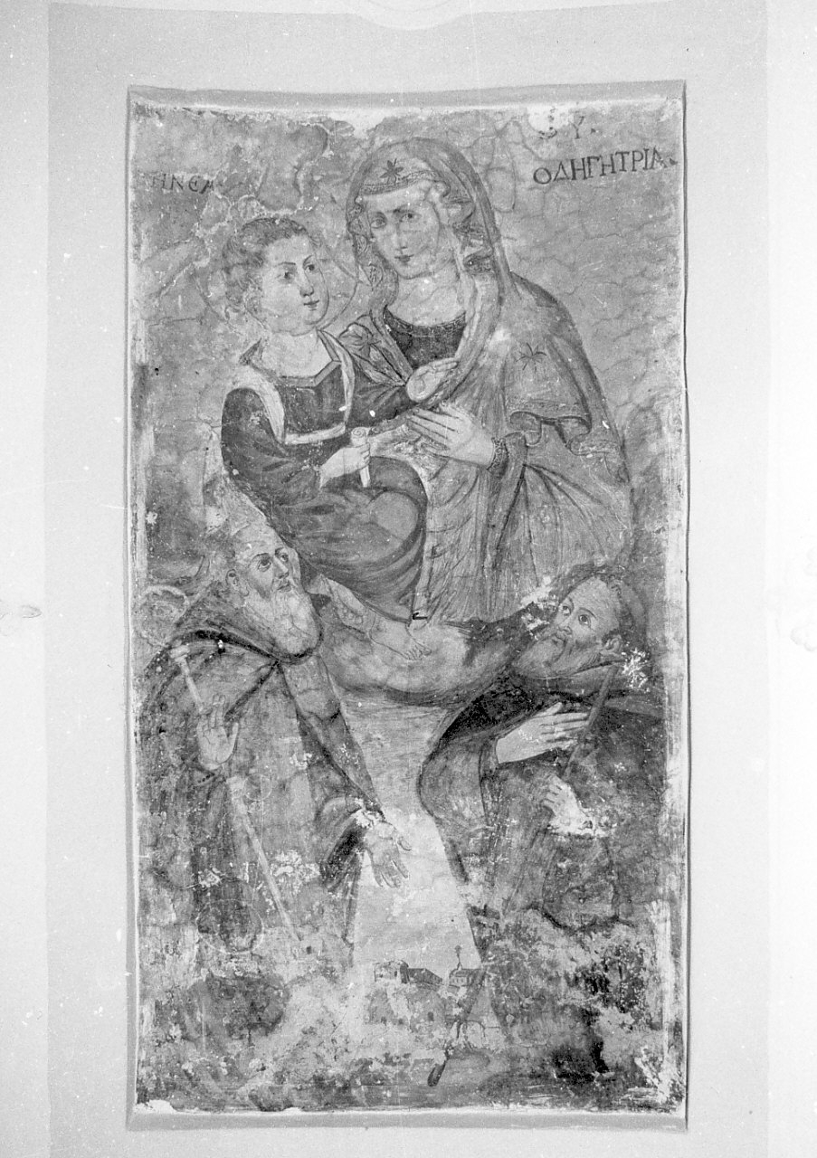 Madonna con Bambino e Santi (dipinto, opera isolata) - ambito calabrese (sec. XVIII)