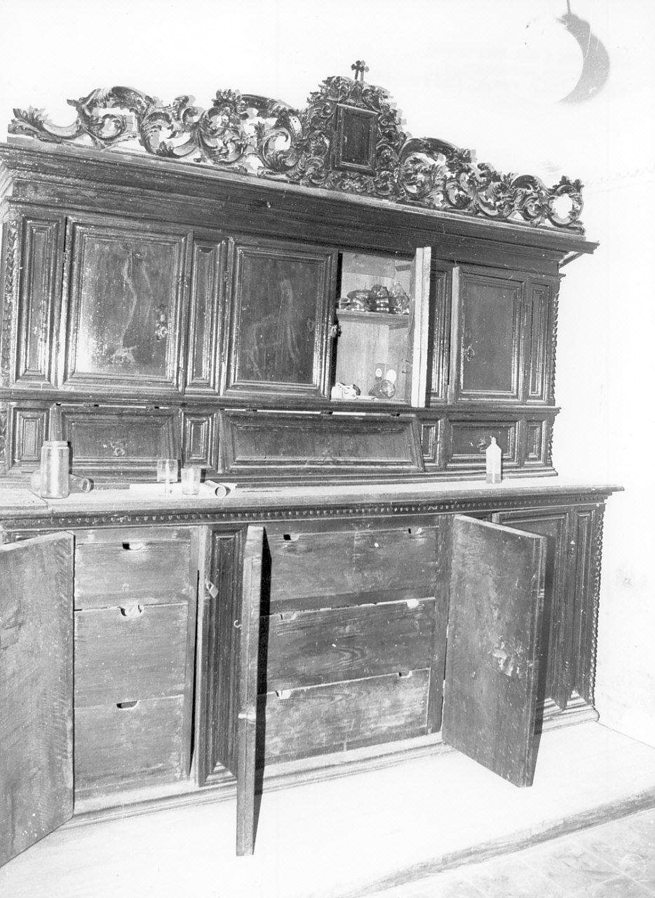 stipo, opera isolata - bottega Italia meridionale (inizio sec. XVIII)