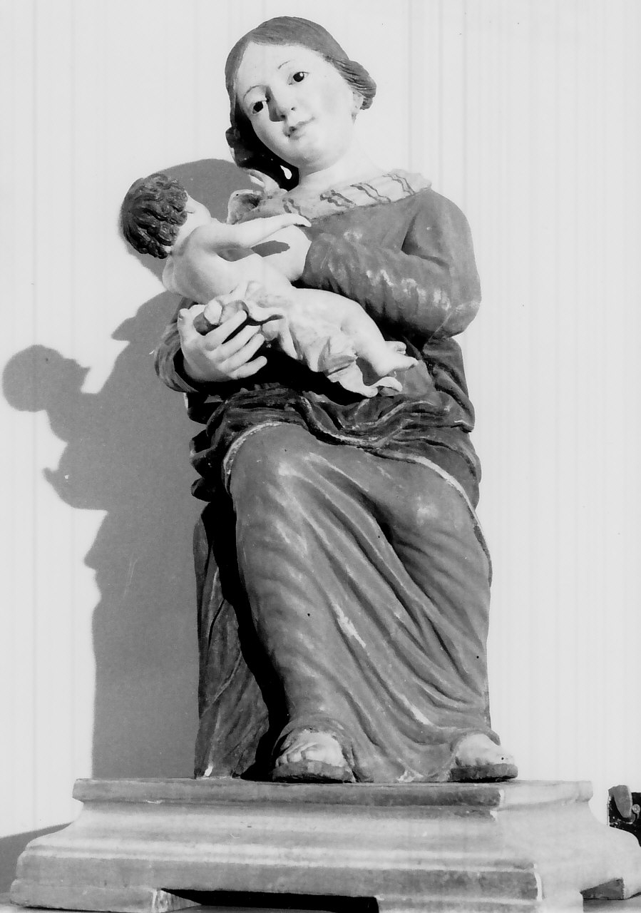 Madonna del Latte (statuetta) - bottega calabrese (prima metà sec. XIX)