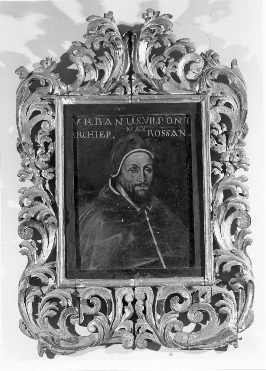 ritratto di Papa Urbano VII, ritratto di ecclesiastico (dipinto, opera isolata) - ambito Italia meridionale (fine/inizio secc. XVI/ XVII)