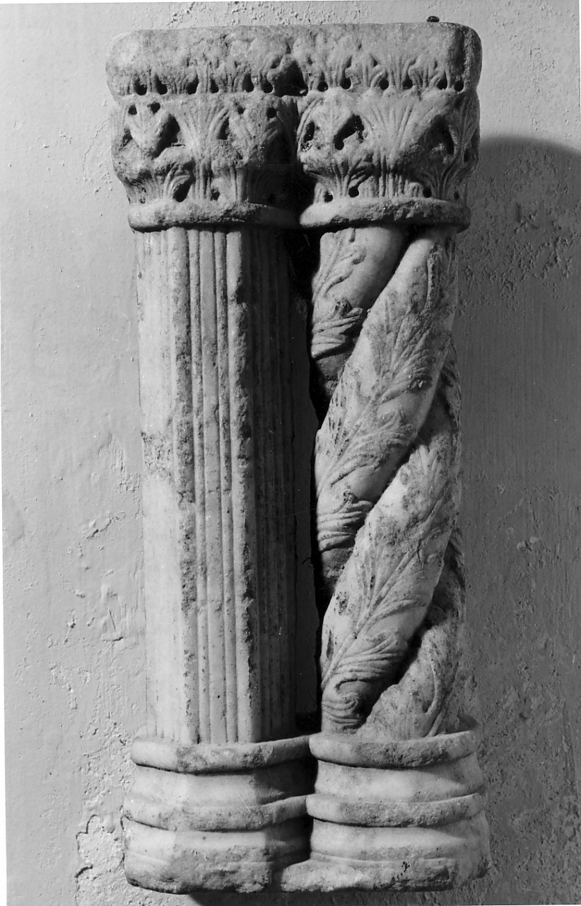 decorazione plastico-architettonica, frammento - bottega Italia meridionale (sec. XVI)