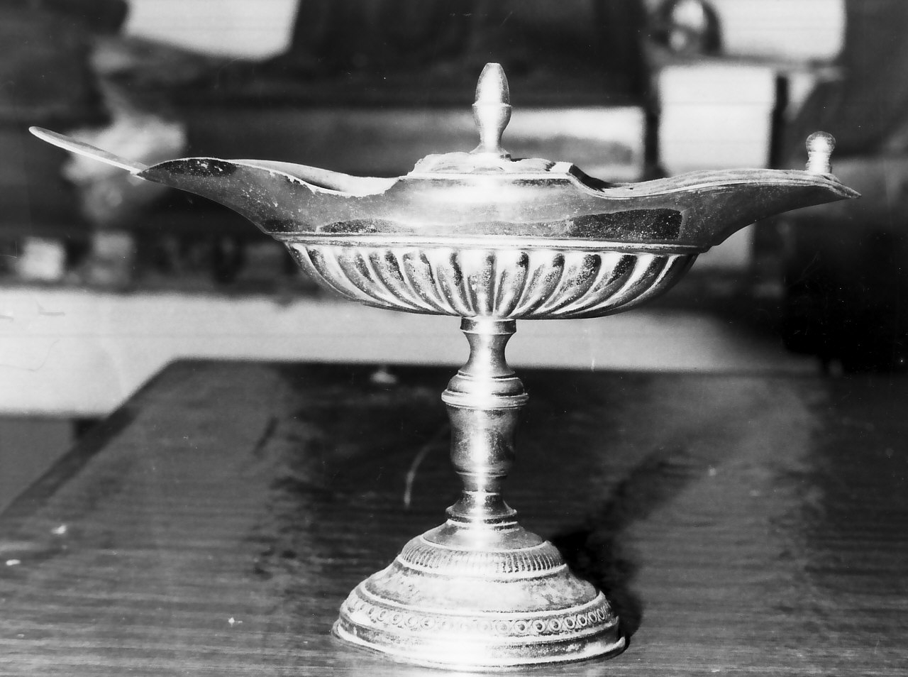 navicella portaincenso, opera isolata - bottega Italia meridionale (seconda metà sec. XIX)