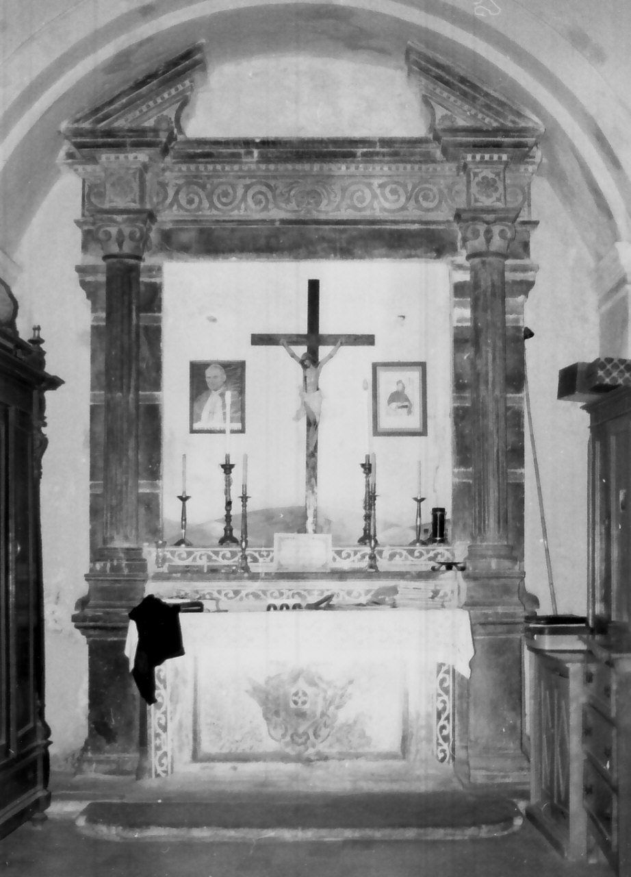 altare, opera isolata - bottega Italia meridionale (sec. XVIII)