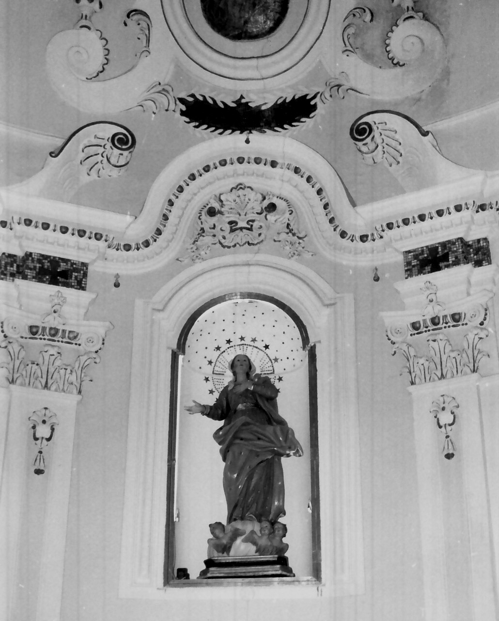 Madonna Assunta (statua, opera isolata) - bottega Italia meridionale (fine sec. XVIII)