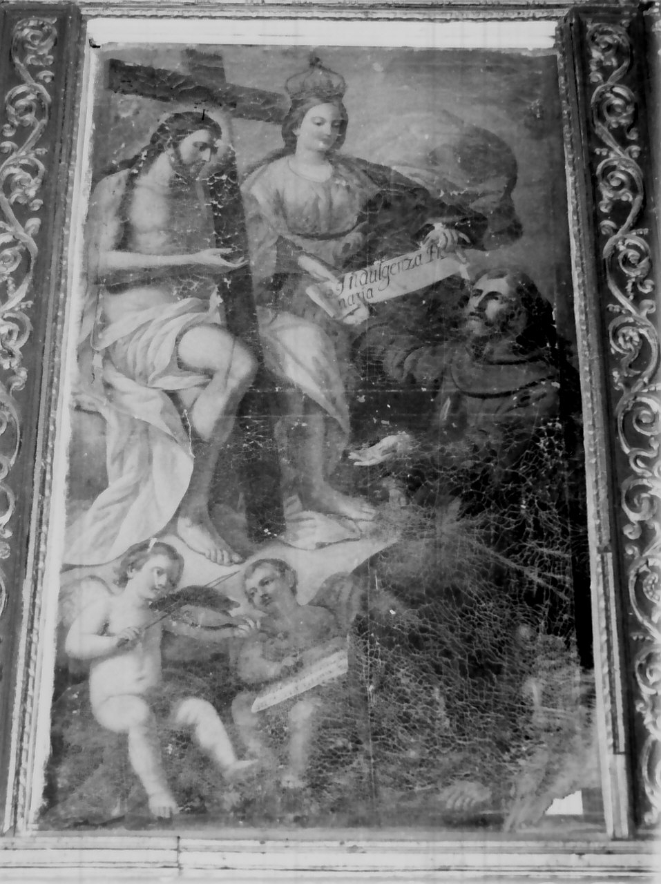 San Francesco d'Assisi (dipinto, opera isolata) di Santanna Cristoforo (sec. XVIII)