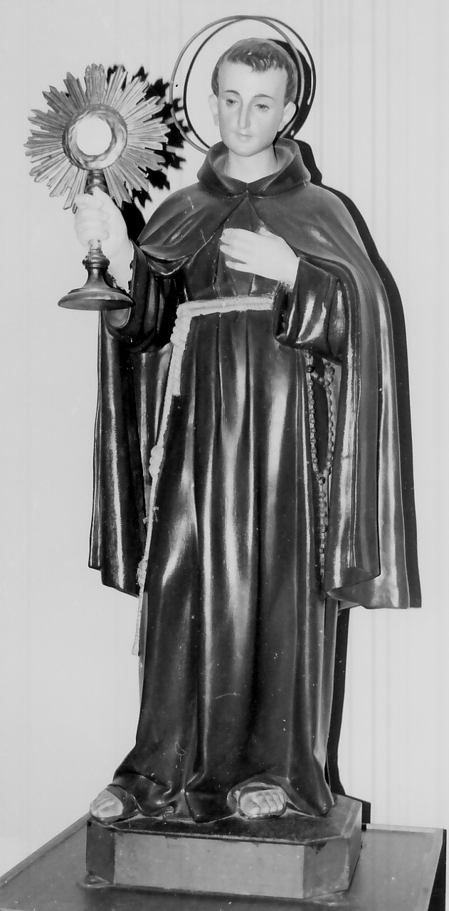 San Pasquale Baylon (statua, opera isolata) - bottega calabrese (seconda metà sec. XIX)