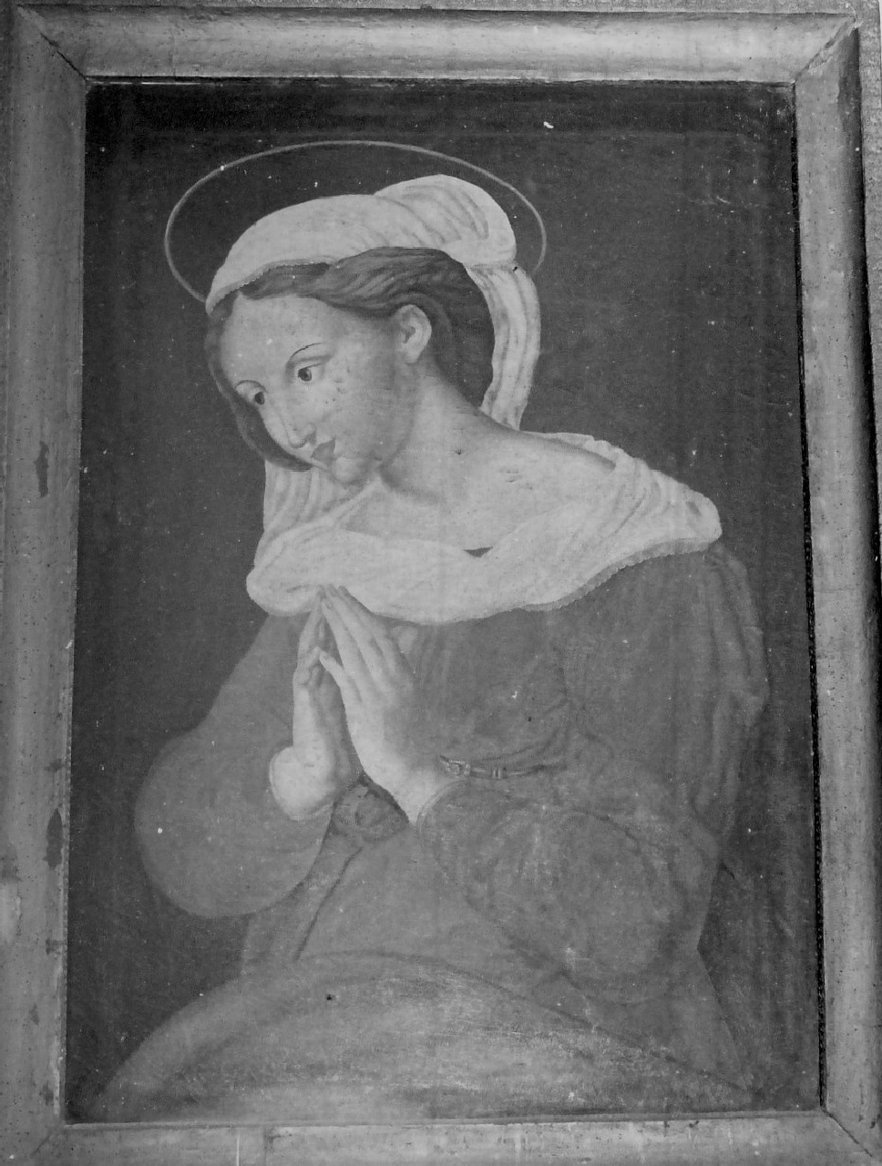 Maria Vergine (dipinto, opera isolata) di Carusi Fortunato (sec. XIX)