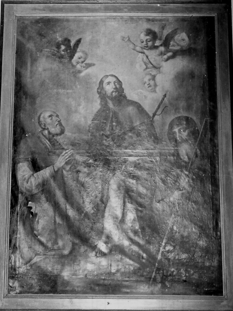 Santi (dipinto, opera isolata) di Granata Antonio (sec. XIX)