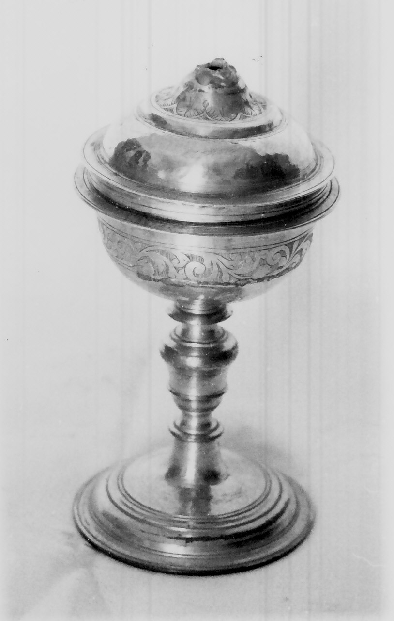 pisside, opera isolata - bottega Italia meridionale (seconda metà sec. XVIII)