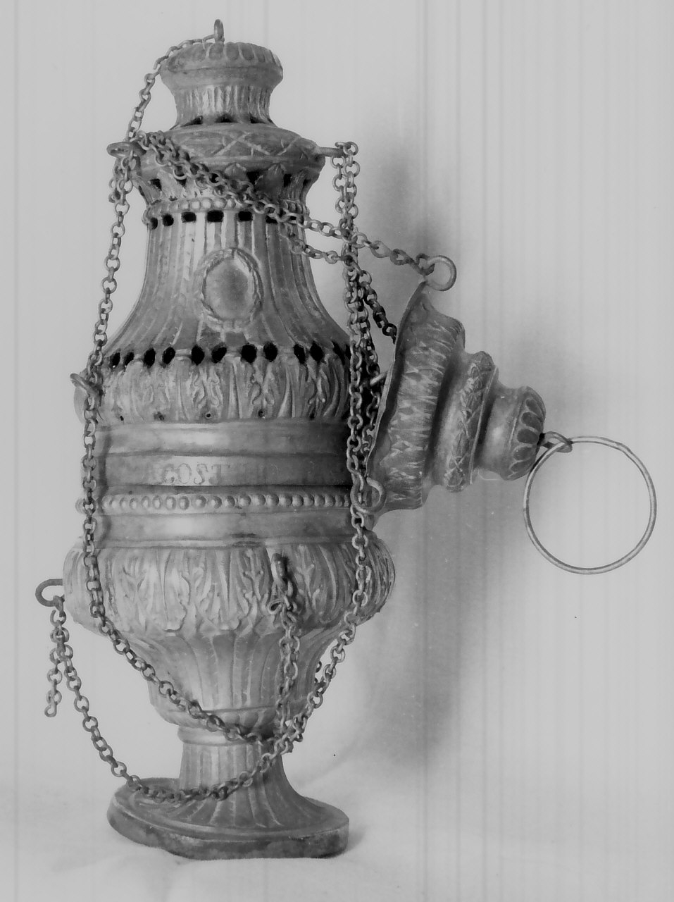 turibolo, opera isolata - bottega Italia meridionale (metà sec. XVIII)