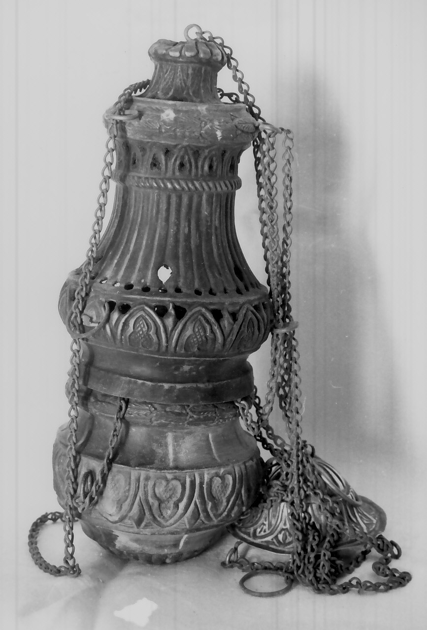 turibolo, opera isolata - bottega Italia meridionale (metà sec. XIX)