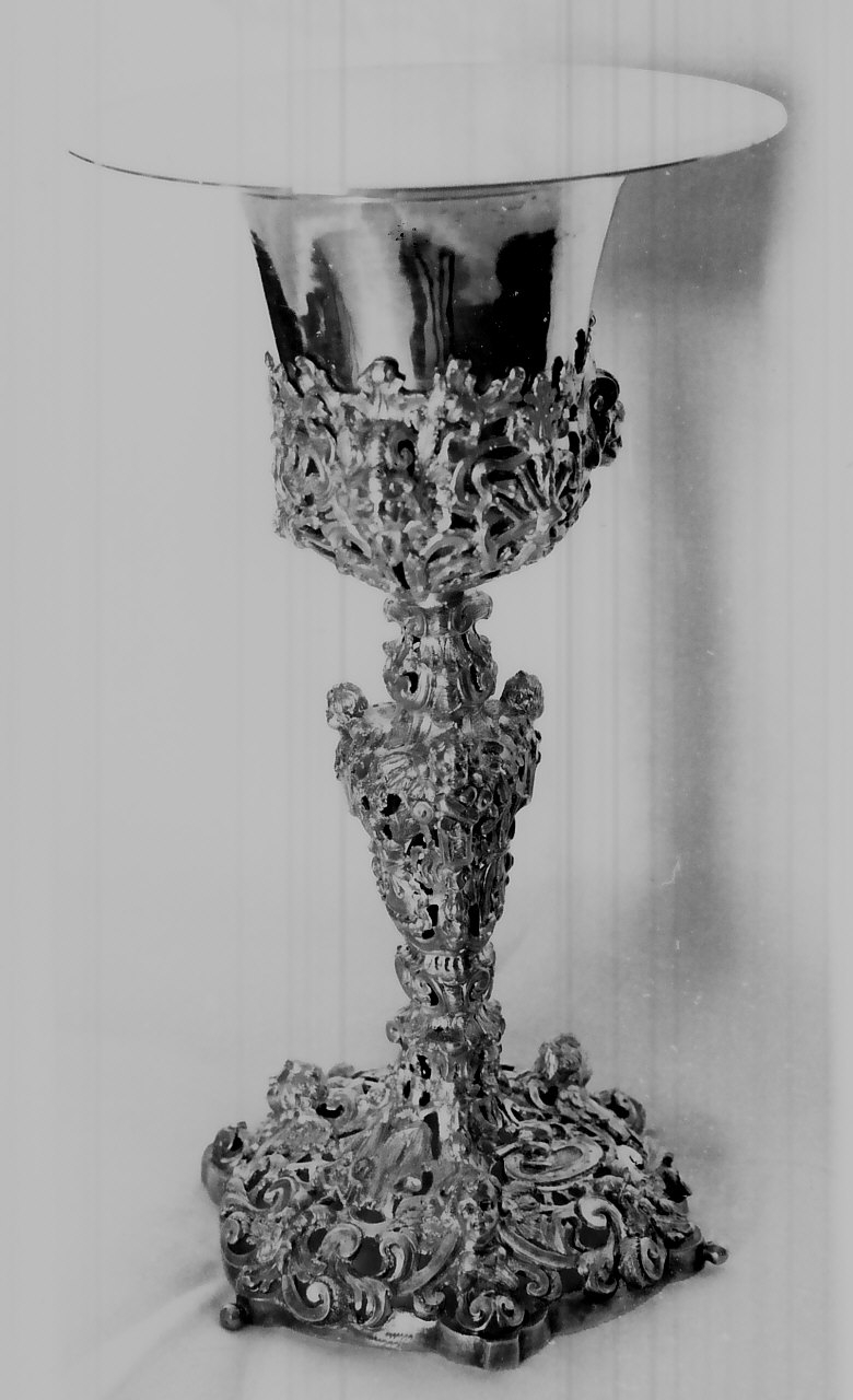 calice, opera isolata - bottega Italia meridionale (metà sec. XVIII)