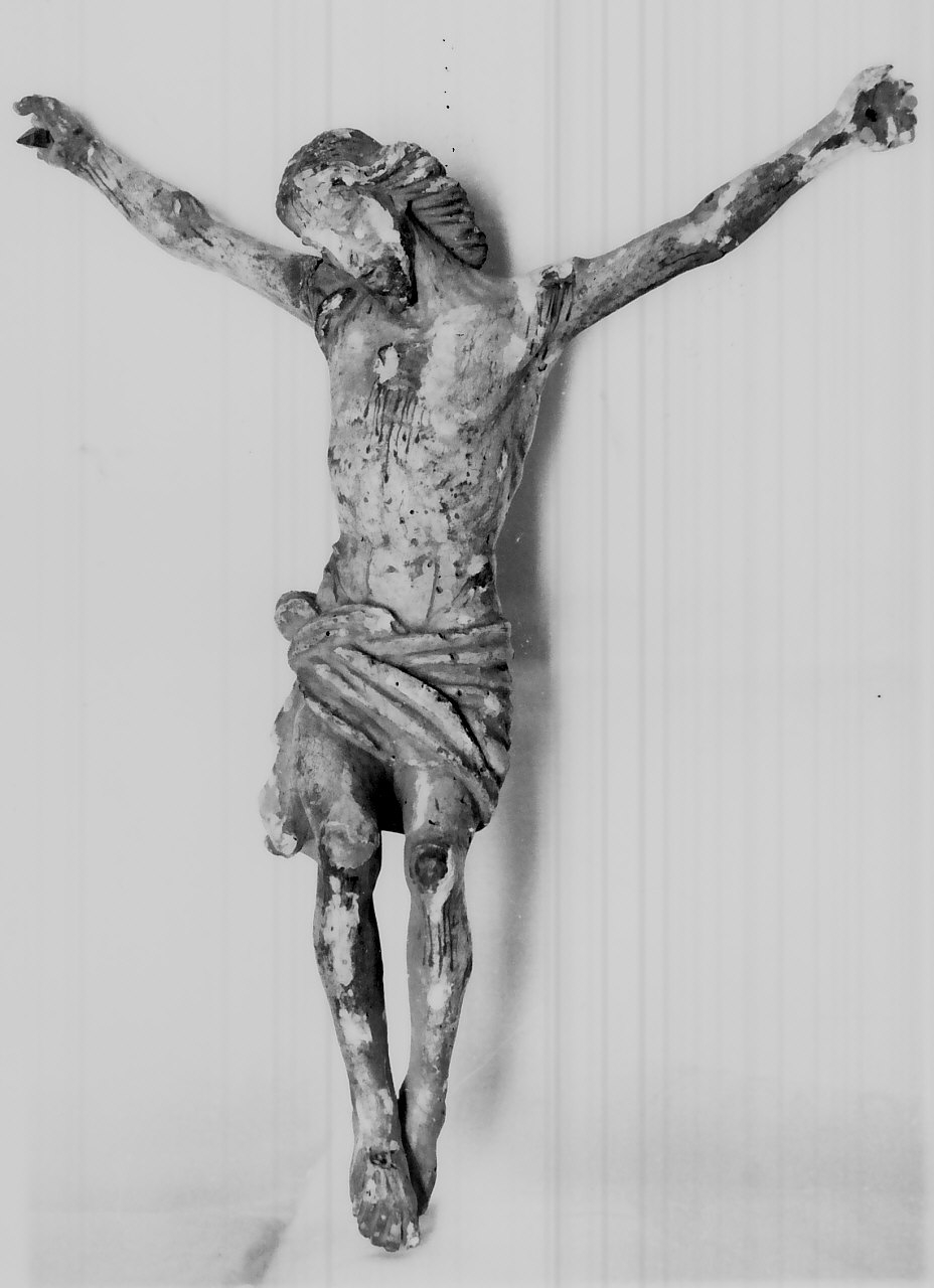 crocifisso, opera isolata - bottega Italia meridionale (metà sec. XVIII)