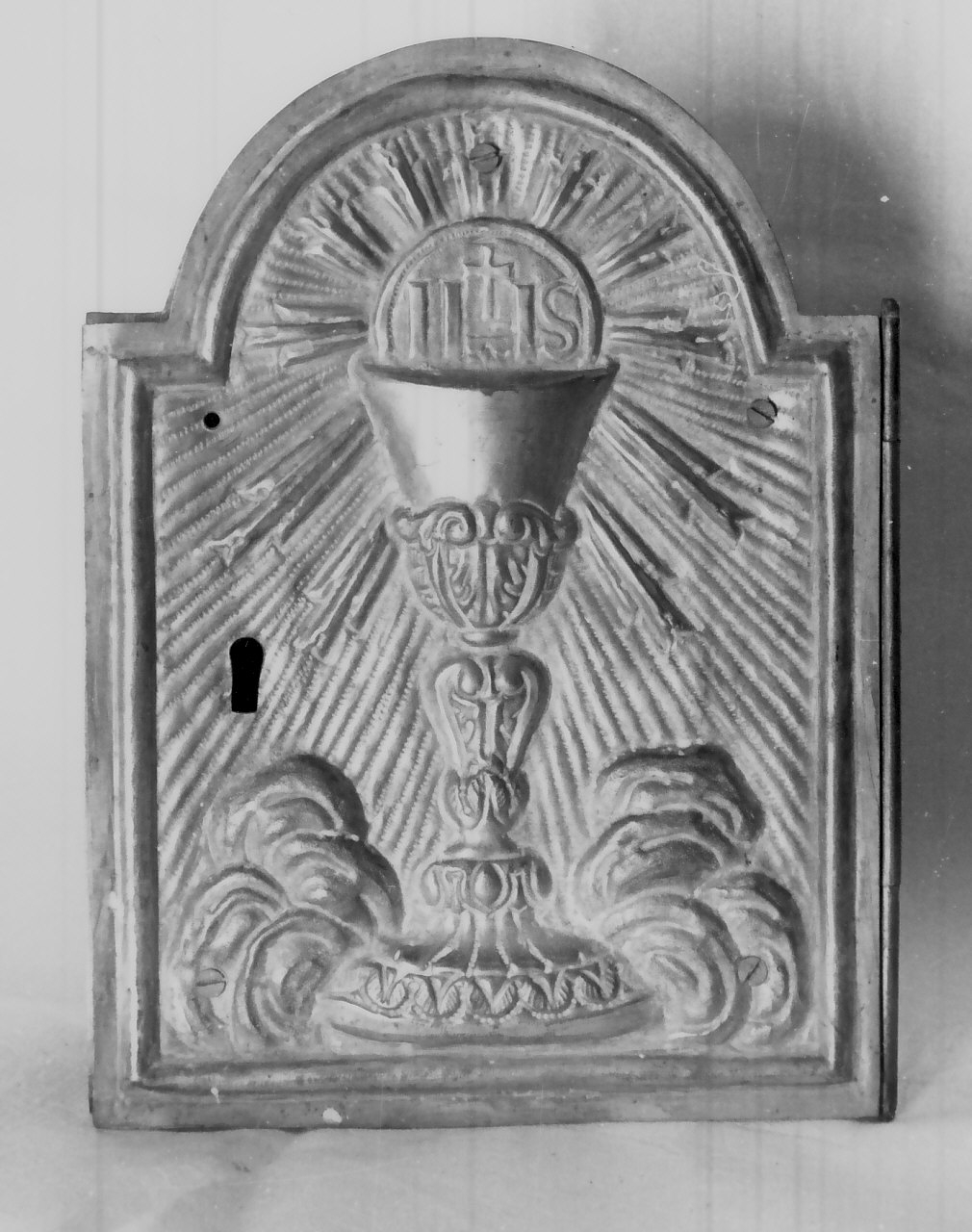 sportello di tabernacolo, opera isolata - bottega Italia meridionale (metà sec. XVIII)