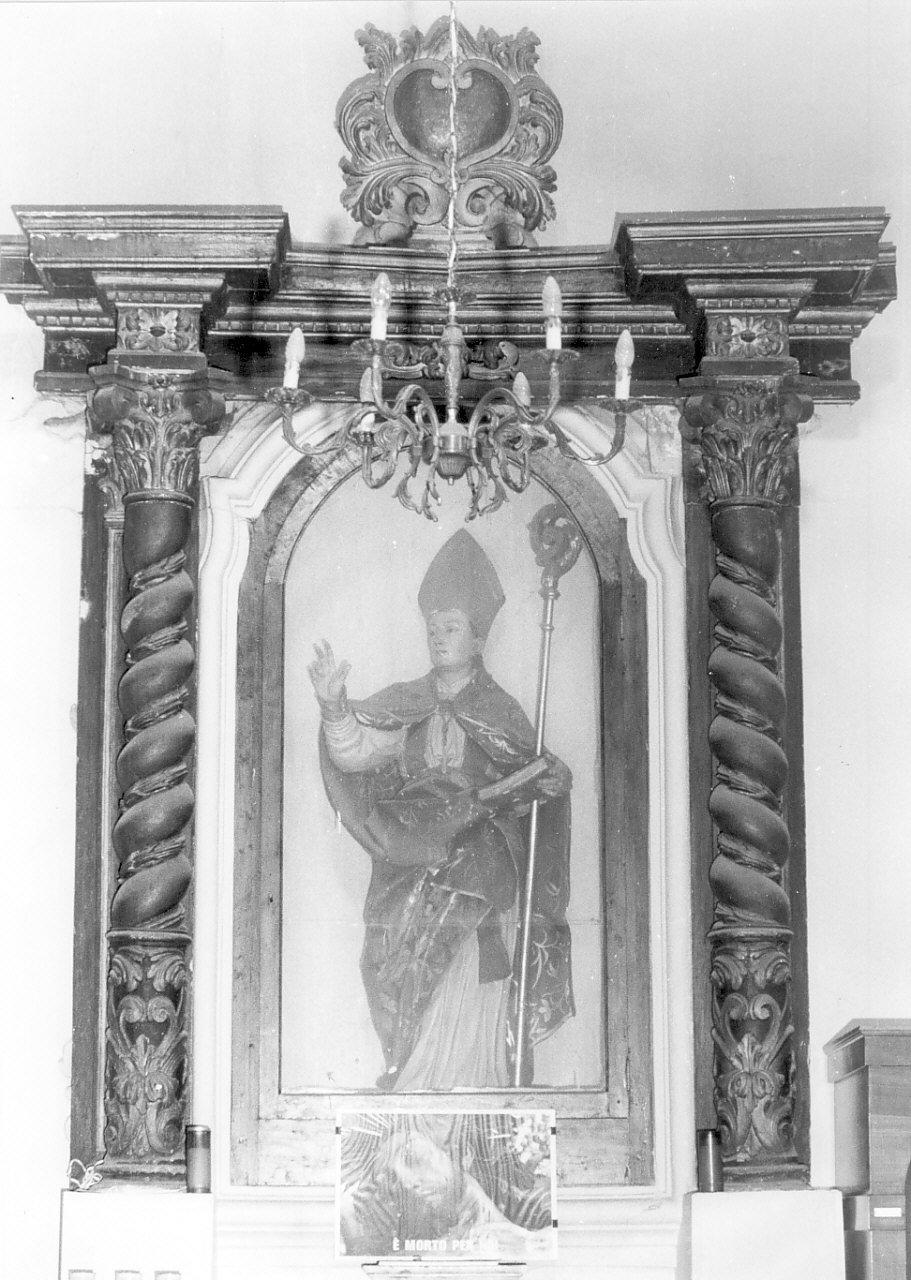 mostra d'altare, opera isolata - bottega di Morano Calabro (prima metà sec. XVIII)
