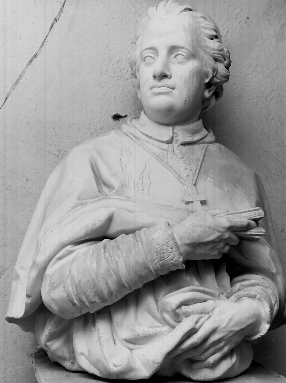 Felice Samuele Rodotà, vescovo (busto, opera isolata) - bottega Italia meridionale (sec. XVIII)