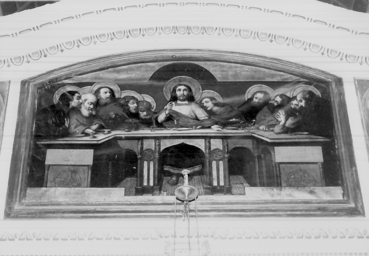ultima cena (dipinto, elemento d'insieme) di Morelli Domenico (fine sec. XIX)