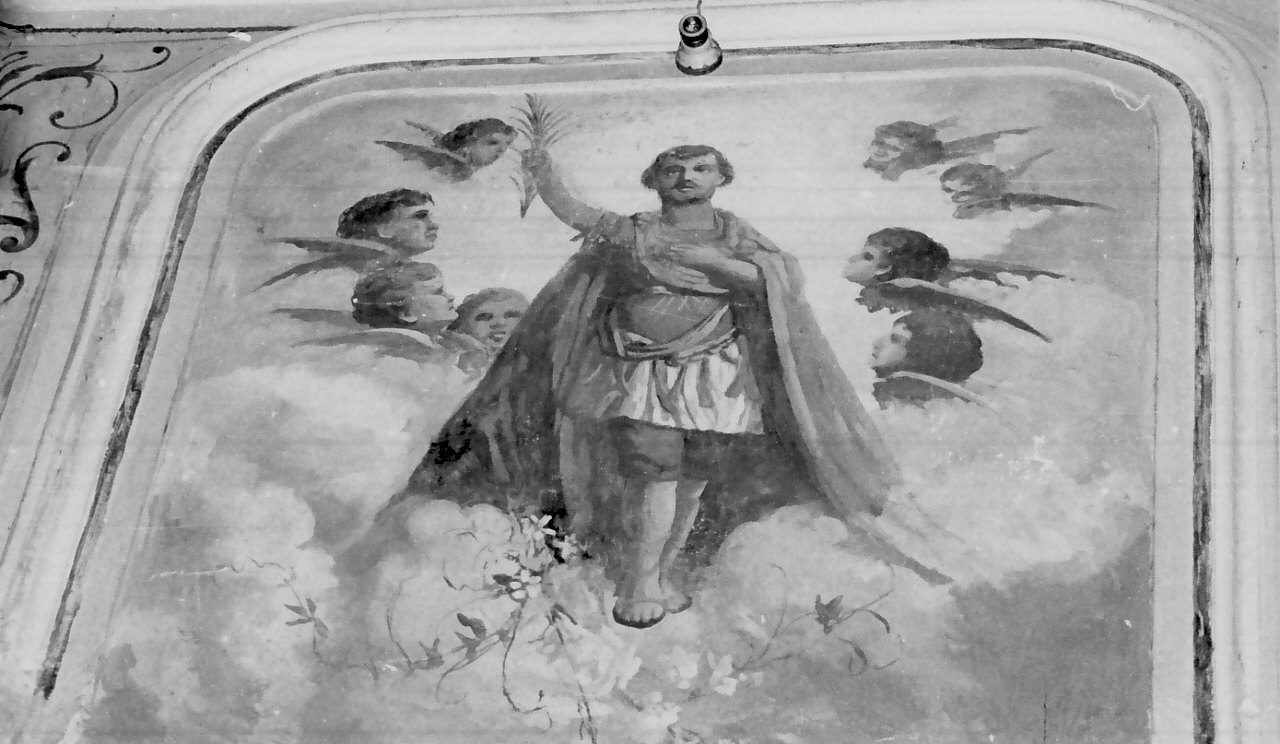 gloria di San Demetrio (dipinto, elemento d'insieme) - ambito Italia meridionale (sec. XX)