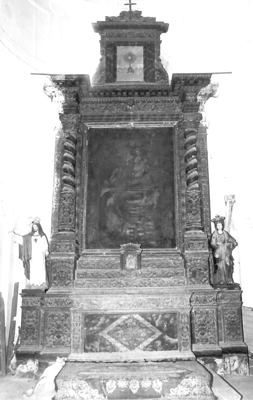 altare - bottega calabrese (inizio sec. XVIII)