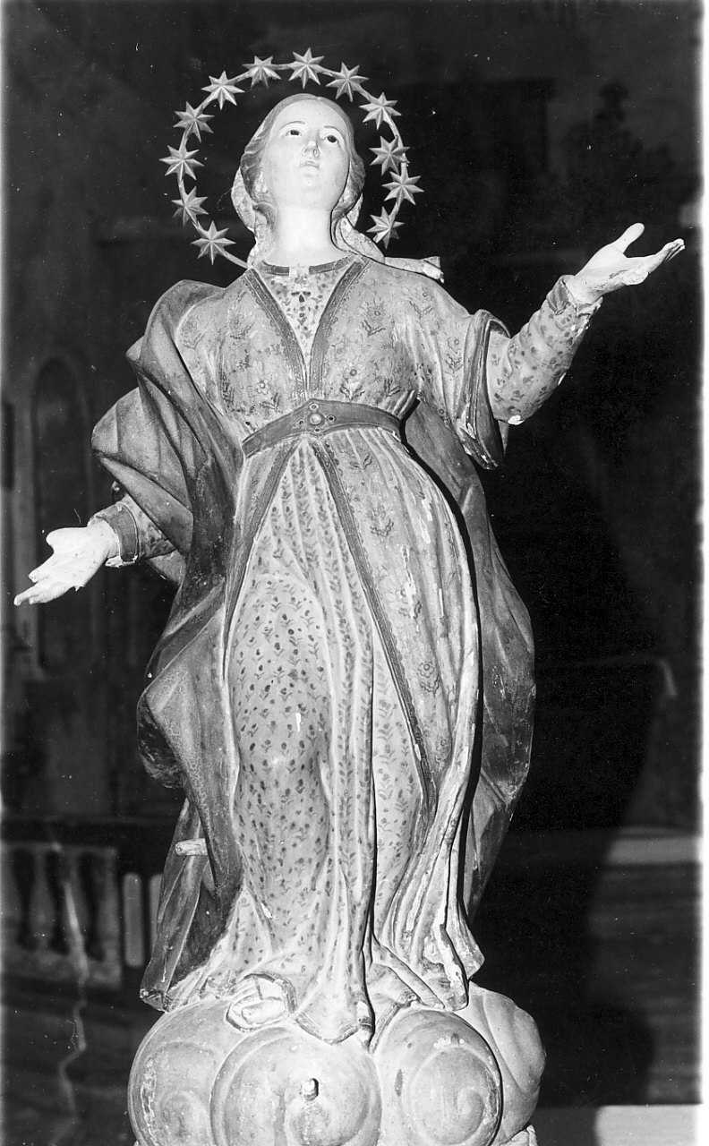 Madonna Assunta (statua) - bottega calabrese (inizio sec. XIX)