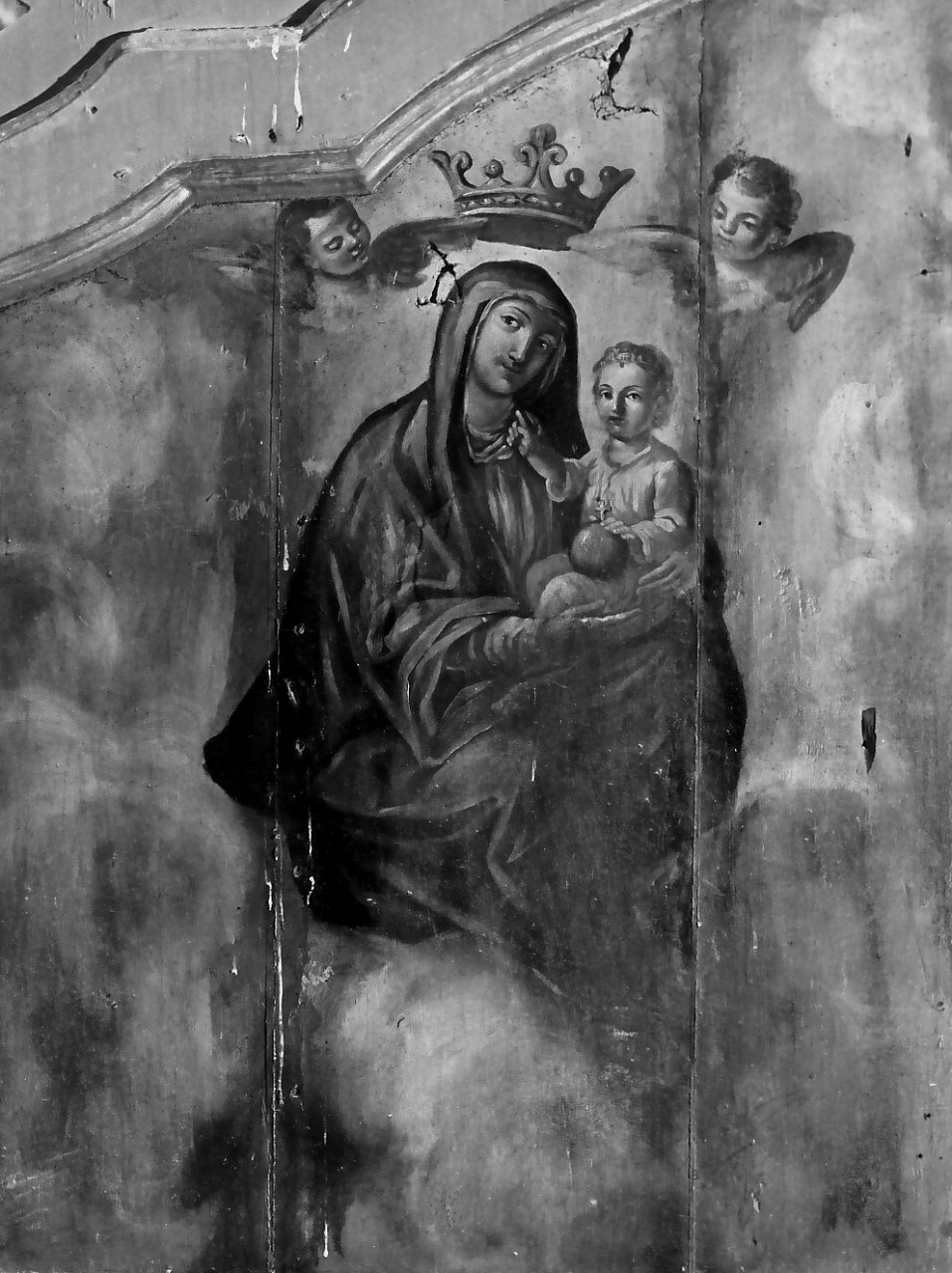 Madonna con Bambino (dipinto) - ambito Italia meridionale (sec. XVIII)