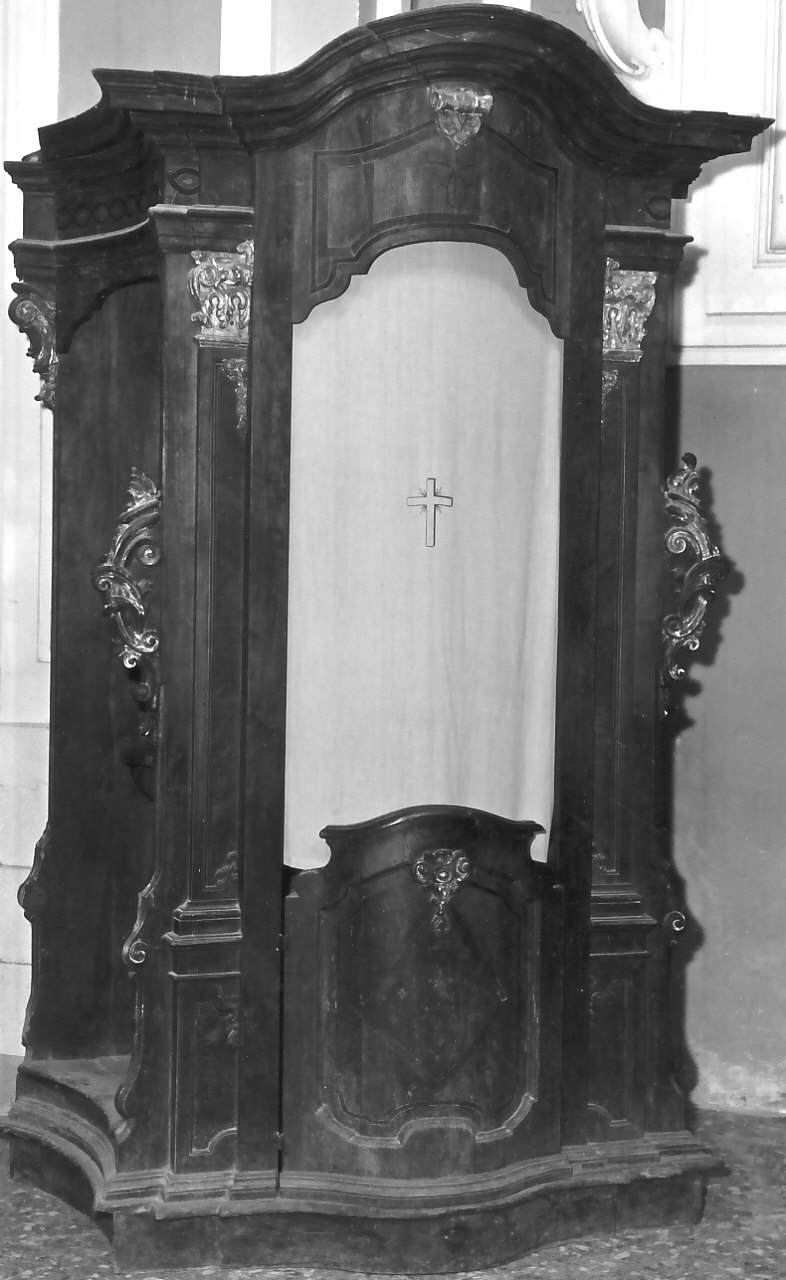 confessionale - bottega calabrese (sec. XVIII)