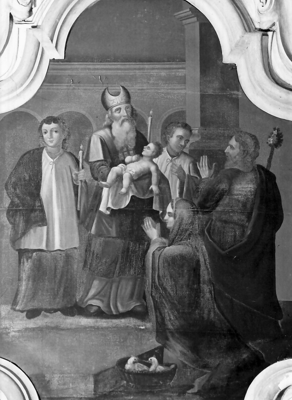 presentazione di Gesù al tempio (dipinto) di Rinaldi Raffaele (attribuito) (sec. XIX)