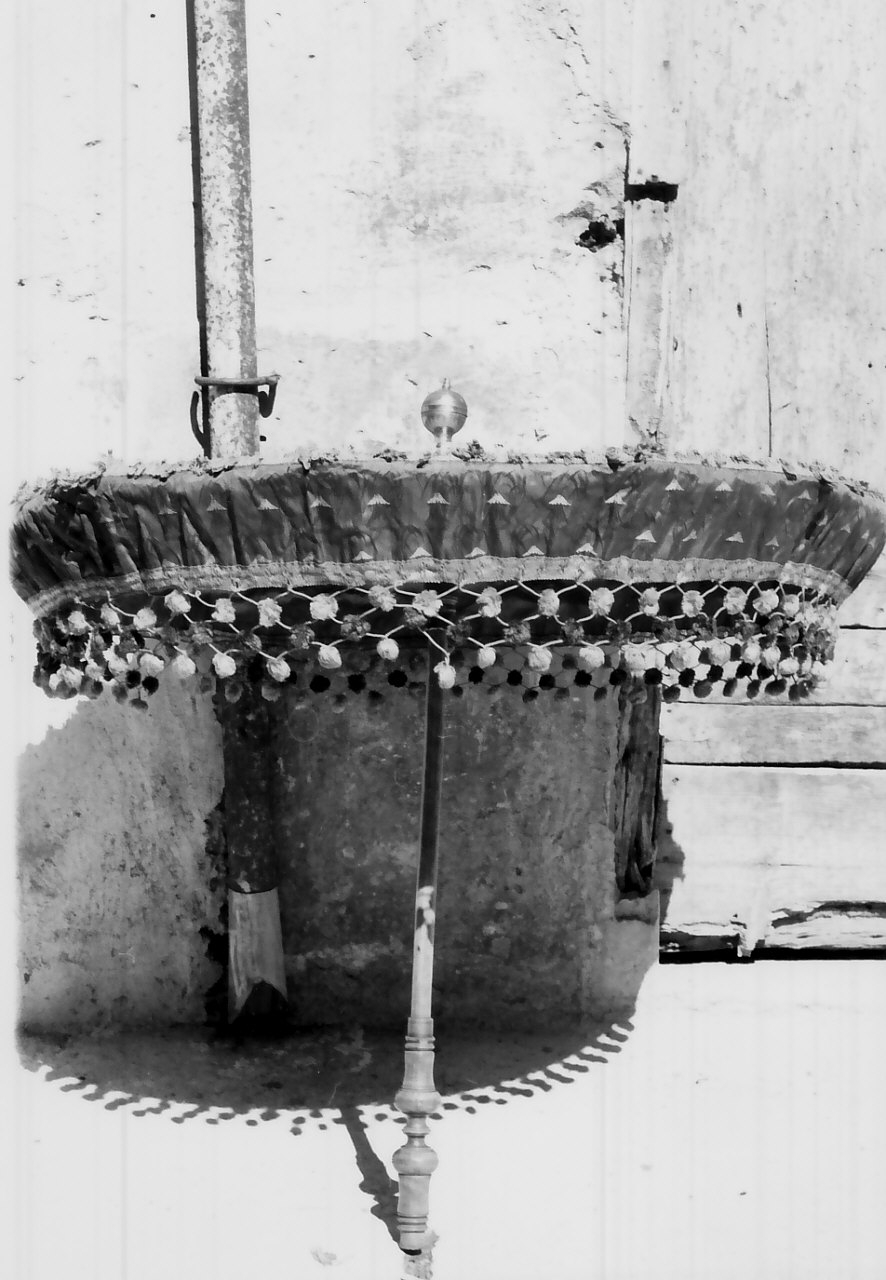 ombrellino processionale - manifattura calabrese (fine sec. XVIII)