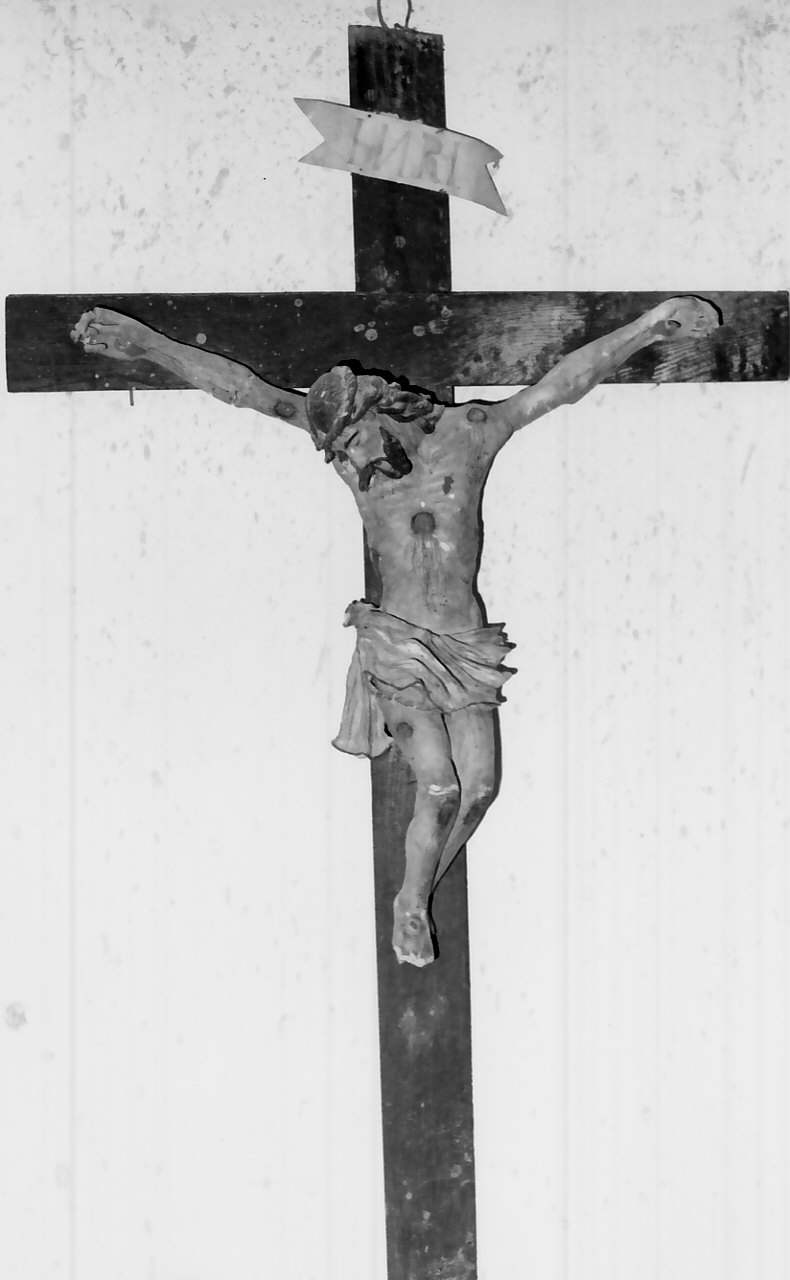 Cristo crocifisso (crocifisso) - bottega Italia meridionale (sec. XIX)