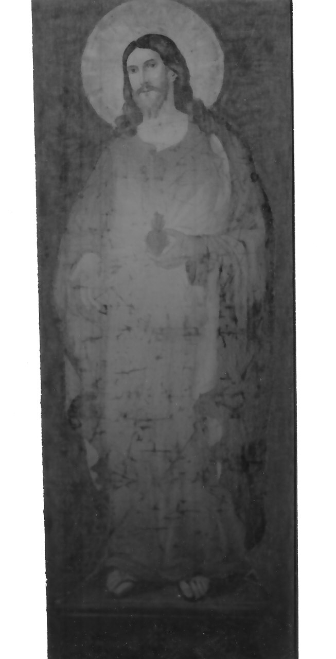 Sacro Cuore di Gesù (dipinto) - ambito Italia meridionale (fine/inizio secc. XVIII/ XIX)