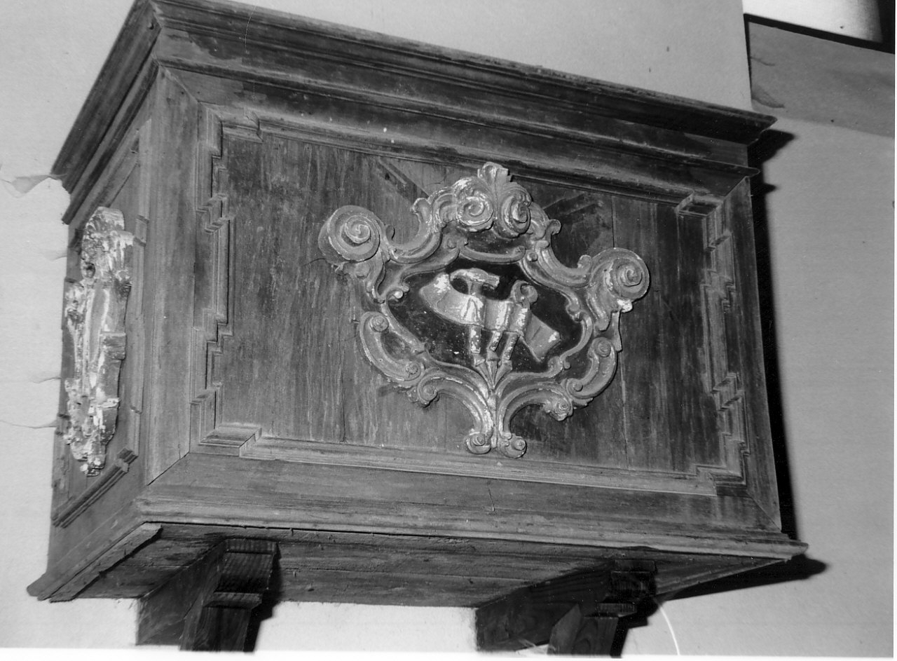 pulpito, opera isolata - bottega calabrese (fine sec. XVIII)