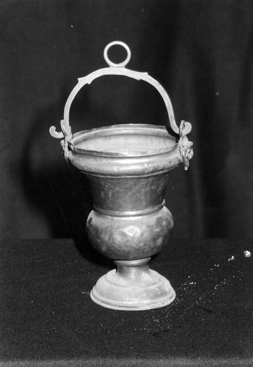 secchiello, opera isolata - bottega calabrese (fine sec. XVIII)