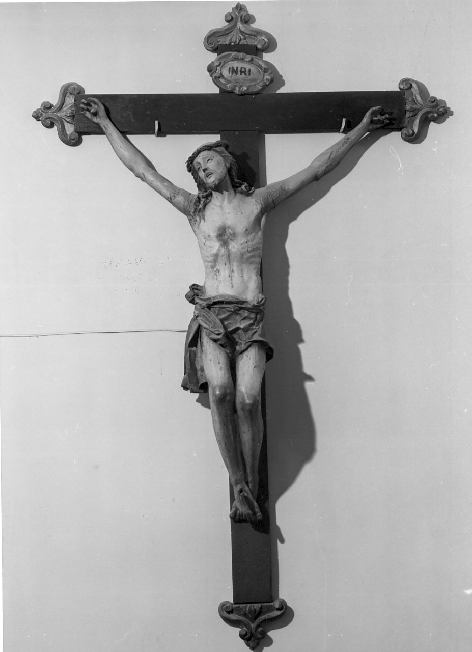 crocifisso, opera isolata - bottega Italia meridionale (inizio sec. XIX)