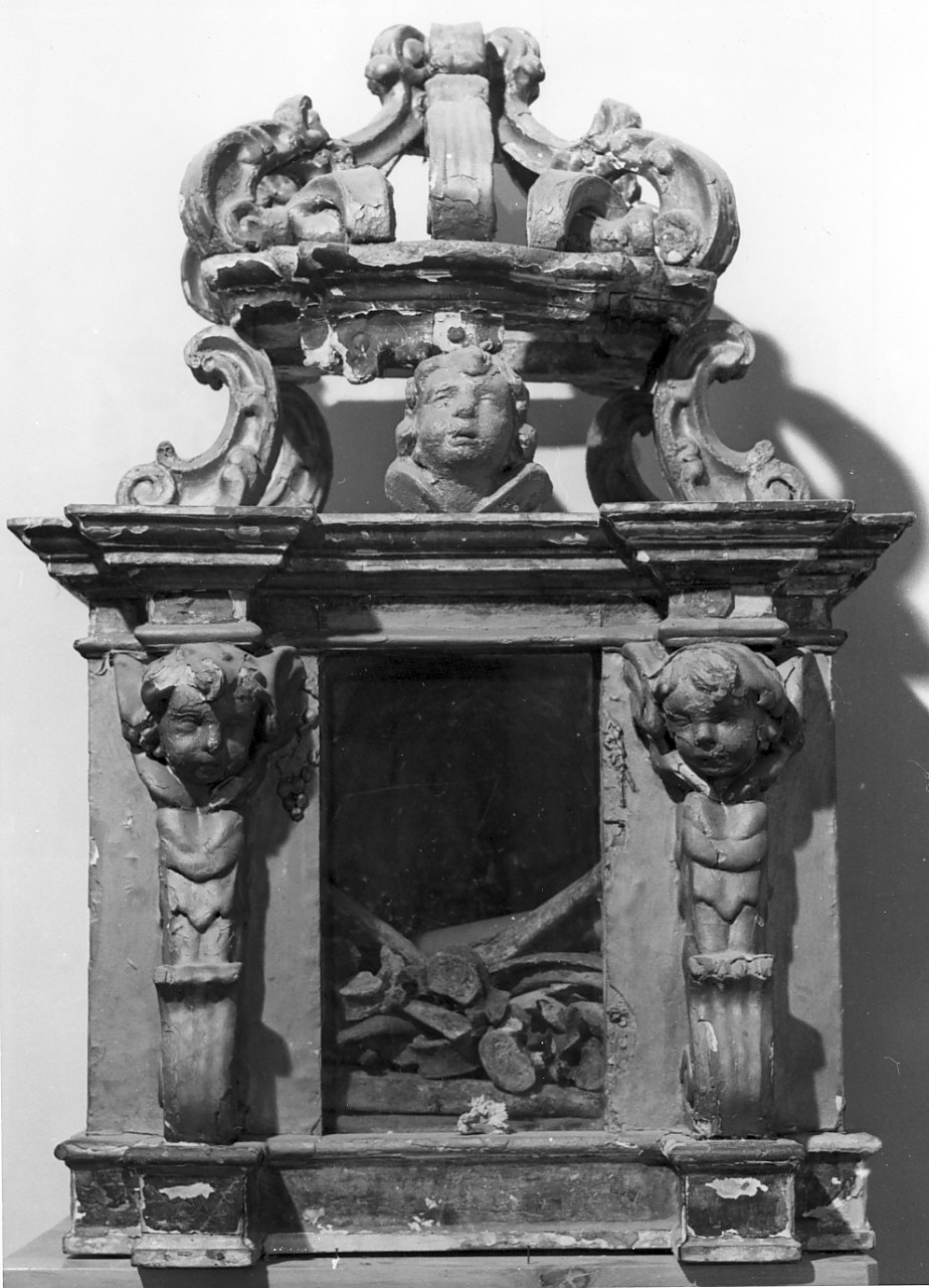 reliquiario, opera isolata - bottega Italia meridionale (sec. XVIII)