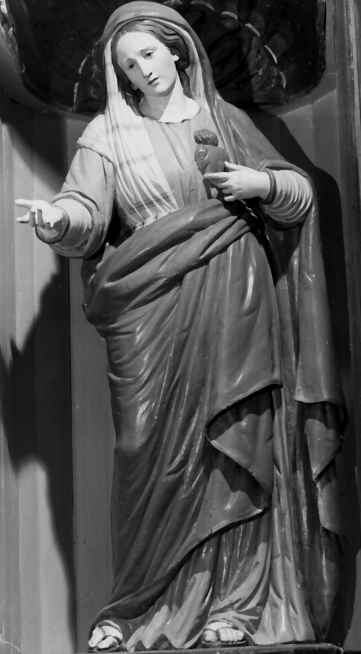 Madonna Addolorata (statua, opera isolata) - bottega Italia meridionale (sec. XIX)