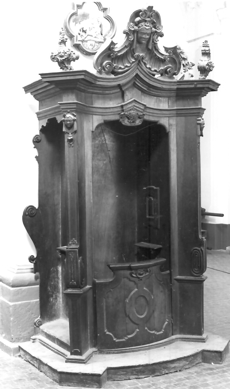 confessionale, serie - bottega calabrese (fine sec. XVIII)