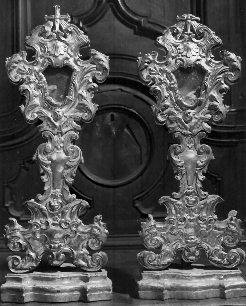 reliquiario, serie - bottega napoletana (sec. XIX)